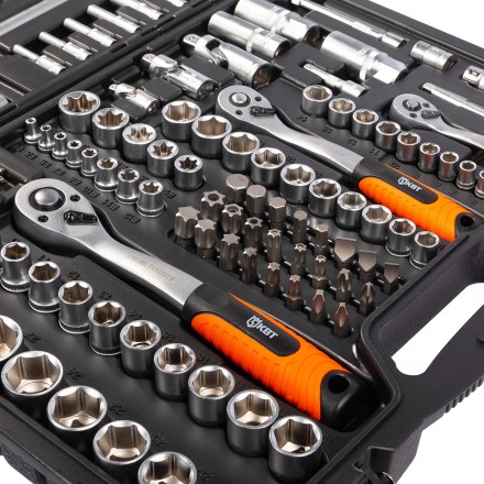 Набор автоинструмента КВТ НАИ-09/150 1/2&quot;, 1/4&quot;, 3/8&quot;, 150 предметов (92315) купить в Когалыме