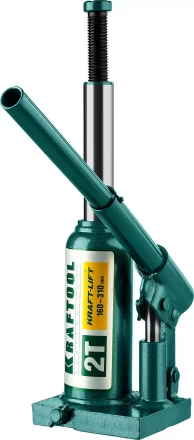Домкрат гидравлический бутылочный "Kraft-Lift", сварной, 2т, 160-310мм, KRAFTOOL 43462-2 43462-2_z01 купить в Когалыме