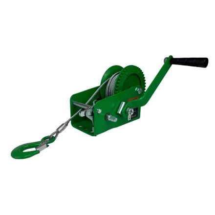 Лебедка ручная барабанная HITCH HW 1100 1100 кг канат 10 м (SZ073149) купить в Когалыме