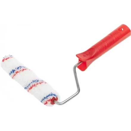 Мини-валик ЗУБР "МАСТЕР" "ГИРПАИНТ", полиакрил 10мм, ручка 6мм, d=15/150мм 03509-15 купить в Когалыме