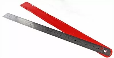 Линейка металлическая двусторонняя 150 мм купить в Когалыме