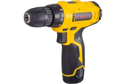 Дрель-шуруповерт Eurolux ДА-12/1Li 72/14/37 купить в Когалыме