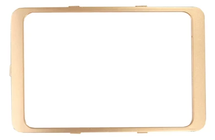 Вставка СВЕТОЗАР "ГАММА" декоративная, цвет золотой металлик, двойная SV-54175-GM купить в Когалыме