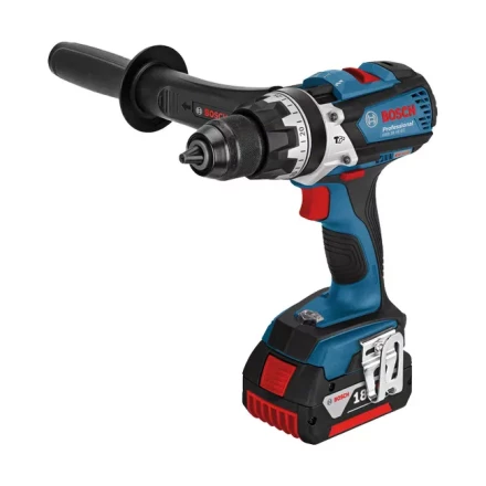 Дрель-шуруповерт аккумуляторная GSB 18 VE-EC ударная BOSCH купить в Когалыме