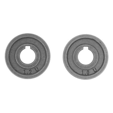 Подающий ролик, U профиль под алюминиевую проволоку 1,0-1,2 мм, 2 шт Denzel 93654 купить в Когалыме