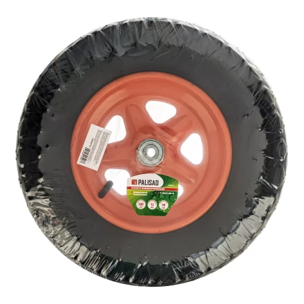 Колесо пневматическое Palisad «Звезда» 4.80/4.00-8 D380 мм, внутренний диаметр подшипника 12 мм, длина оси 90 мм, 689475 купить в Когалыме