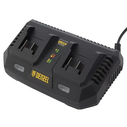 Устройство зарядное для аккумуляторов Denzel IBC-18-3.0-2, Li-Ion, 18В, 3.0 А, для двух батарей 28454 купить в Когалыме