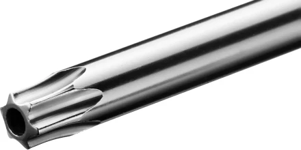 Отвертка KRAFTOOL, Cr-Mo-V сталь, двухкомпонентная противоскользящая рукоятка, TORX Hole, №25x100мм 250077-25-100 купить в Когалыме