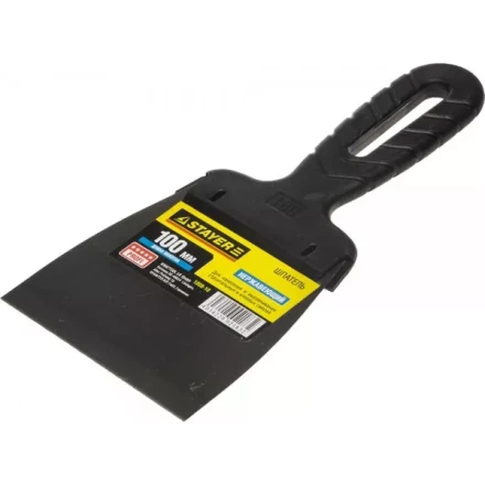 Шпатель STAYER "PROFESSIONAL", нержавеющее полотно, с пластмассовой ручкой, 100мм 1008-10 купить в Когалыме