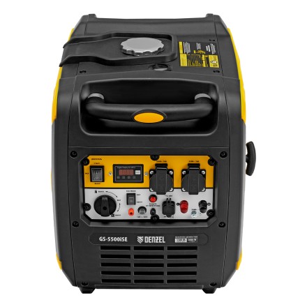 Генератор инверторный Denzel GS-5500iSE, 5,5 кВт, 230 В, закрытый корпус,электростартер купить в Когалыме