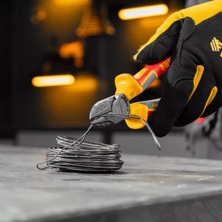 Бокорезы, диэлектрические рукоятки Denzel 17789, до 1000 В, трехкомпонентные рукоятки, 180 мм купить в Когалыме