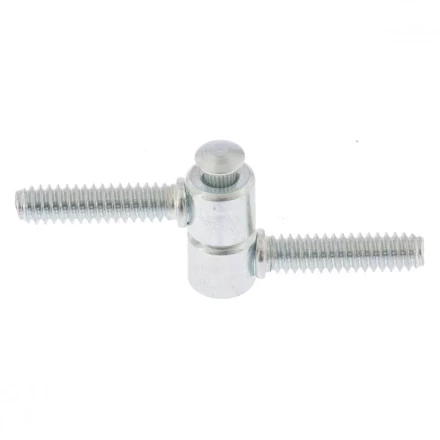 Петля ввертная ПВВ-2 цинк 4штуки Металлист Россия 91543 купить в Когалыме