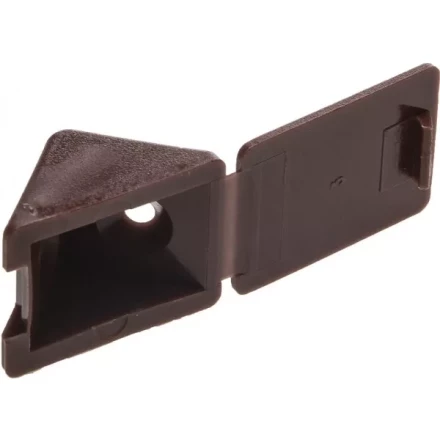 Уголок мебельный ЗУБР с шурупом, цвет кр-дерево, 4,0x15мм, ТФ6, 4шт 4-308256-5 купить в Когалыме