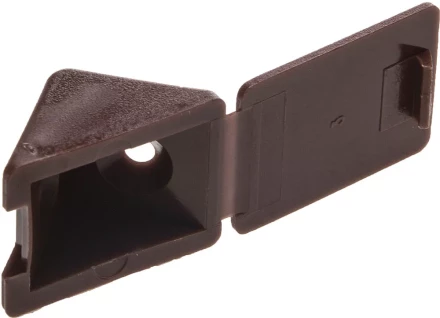 Уголок мебельный ЗУБР с шурупом, цвет кр-дерево, 4,0x15мм, ТФ6, 4шт 4-308256-5 купить в Когалыме