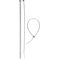 Хомуты ЗУБР нейлоновые белые 4,5x350мм, 100шт 309010-45-350