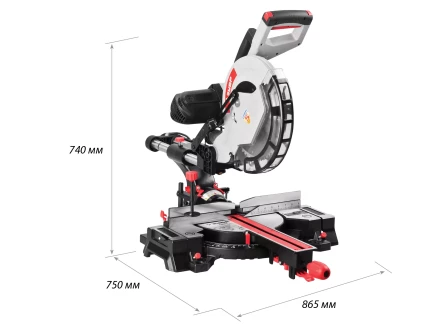 Пила торцовочная с ременной передачей ЗПТ-305-1800 ПЛР серия МАСТЕР купить в Когалыме