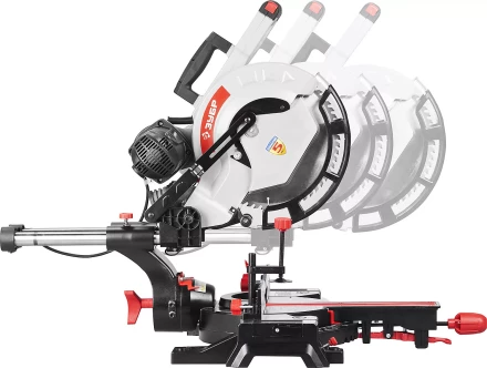 Пила торцовочная с ременной передачей ЗПТ-305-1800 ПЛР серия МАСТЕР купить в Когалыме