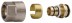 Соединитель GENERAL FITTINGS для металлопластиковых труб, евроконус, никелированная латунь, 1/2&quot; / 16 мм x 2,0 мм 51047-1/2-16 купить в Когалыме