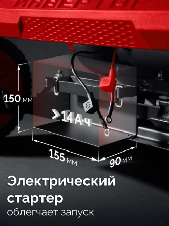 ЗУБР 7500 Вт, инверторный генератор с электростартером и розеткой АВР (СБИ-7500ЕА) купить в Когалыме