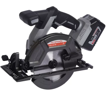 Профессиональная дисковая пила с бесщеточным (вентильным) двигателем ИНТЕРСКОЛ ДПА-165/18В аккумуляторная Li-ion АПИ (кейс, без аккум. и ЗУ) купить в Когалыме