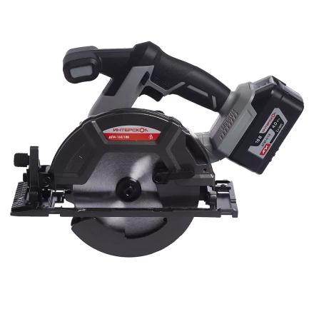 Профессиональная дисковая пила с бесщеточным (вентильным) двигателем ИНТЕРСКОЛ ДПА-165/18В аккумуляторная Li-ion АПИ (кейс, без аккум. и ЗУ) купить в Когалыме