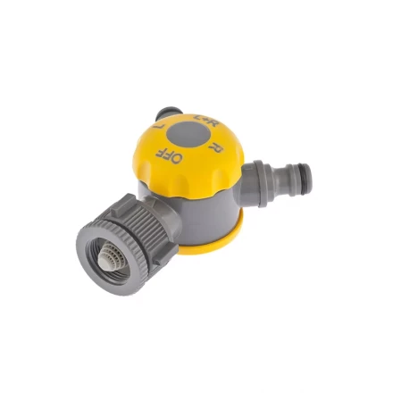 Разветвитель двухканальный с внутренней резьбой 3/4" - 1" с переключателем PALISAD LUXE 66239 купить в Когалыме