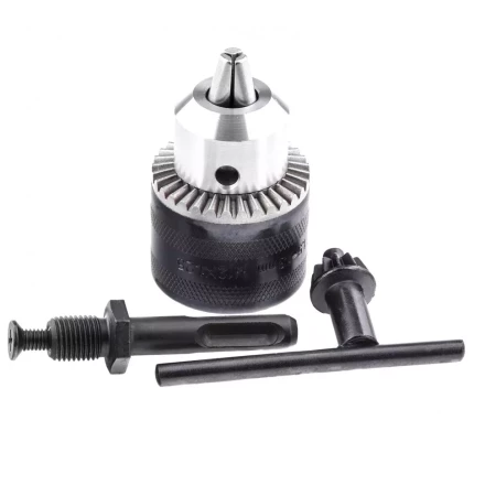 Патрон для дрели ключевой 1,5-13 мм М12 х 1,25 адаптер SDS Plus Сибртех 168257 купить в Когалыме