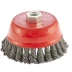 Щетка для УШМ 125 мм М14 "чашка" крученая проволока 0,35 мм MTX 74617 купить в Когалыме