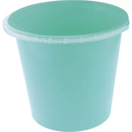 Ведро пластмассовое круглое 10л бирюзовое ТМ Elfe 92966 купить в Когалыме