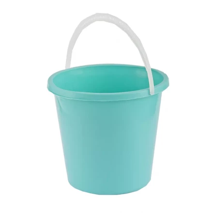 Ведро пластмассовое круглое 10л бирюзовое ТМ Elfe 92966 купить в Когалыме