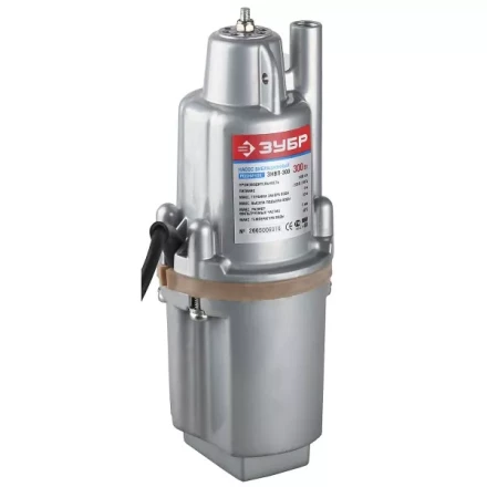 Насос ЗУБР Родничок вибрационный погружной для чистой воды, 1400л/ч, 300Вт ЗНВП-300 купить в Когалыме