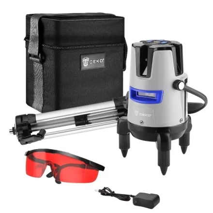 Уровень лазерный со штативом DEKO LL57 PRO SET2, 065-0104, со штативом купить в Когалыме