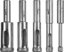 Набор ЗУБР "ПРОФЕССИОНАЛ": Алмазные трубчатые сверла по керамике с кондуктором, гальваника, зерно 60, d=4/6/8/10/12мм, 6шт 29851-H6 купить в Когалыме