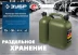 ЗУБР 5 + 2.5 л, пластиковая усиленная двухсекционная канистра, Профессионал (38367-7.5) купить в Когалыме