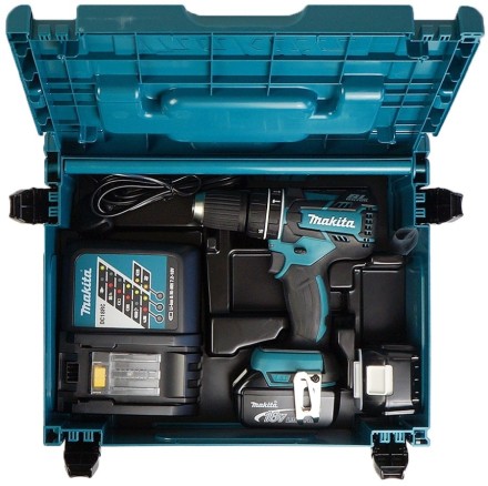 Дрель-шуруповерт аккумуляторная Makita DHP480RME купить в Когалыме