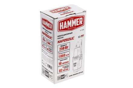 Вибрационный насос HAMMER NAP250UC(10) купить в Когалыме