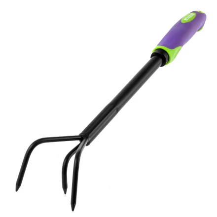 Рыхлитель 3-зубый Palisad 62063, 60х400 мм, стальной, обрезиненная эргономичная рукоятка, LSR1 купить в Когалыме