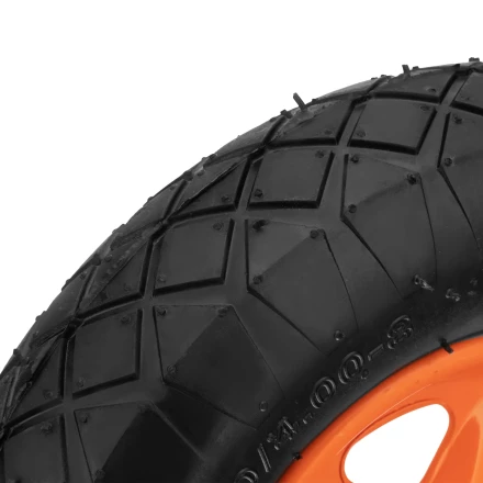 Колесо пневматическое Palisad «Звезда» 4.80/4.00-8 D380 мм, внутренний диаметр подшипника 20 мм, длина оси 90 мм, 689485 купить в Когалыме