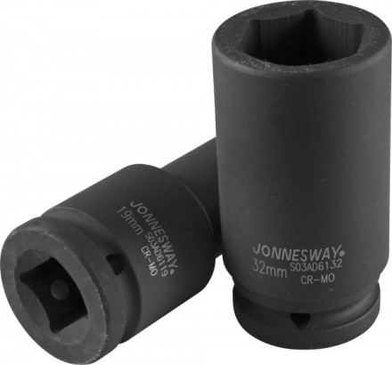 Головка ударная шестигранная 3/4&quot; М36 удлиненная S03AD6136 Jonnesway 47562 купить в Когалыме