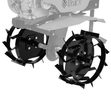 Грунтозацепы Denzel 380/160 мм, посадка круг 30 мм, комплект 2 шт 59917 купить в Когалыме