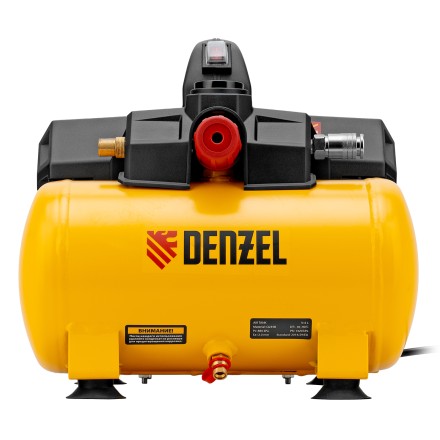 Компрессор Denzel DLS750/6 58019 безмасляный малошумный 750 Вт, 140 л/мин,ресивер 6 л купить в Когалыме