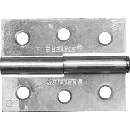 Петля дверная STAYER "MASTER" разъемная, цвет белый цинк, правая, 65мм 37613-65-1R купить в Когалыме