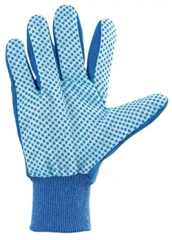 Перчатки рабочие х/б ткань с ПВХ точкой, манжет, XL СИБРТЕХ 67764 купить в Когалыме