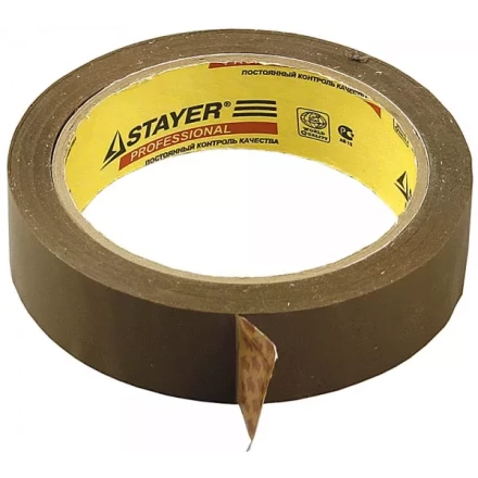 Клейкая лента STAYER Master 1207-25, коричневая, 25мм х 60м 1207-25 купить в Когалыме