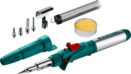 SolderGas 120K набор 10-в-1, газовый паяльник, горелка, фен, 30-120 Вт, пьезоподжиг, 1300°С 55503-H10 купить в Когалыме