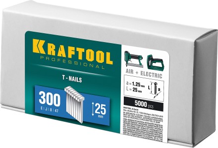 Гвозди тип 18GA (47 / 300 / F) 5000 шт 31785-25 купить в Когалыме