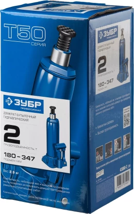 Домкрат бутылочный гидравлический модель Т-50 серия ПРОФЕССИОНАЛ 43060-15 купить в Когалыме