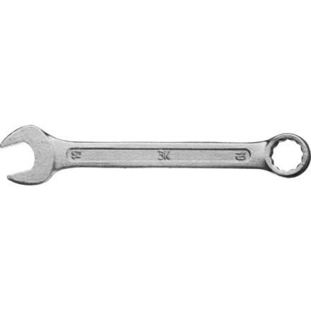 Ключ комбинированный гаечный ЗУБР "СТАНДАРТ", оцинкованный, 19мм 27112-19 купить в Когалыме