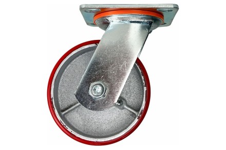 Аппаратное неповоротное колесо большегрузное HITCH 118*50 полиуретан FCp54 (SZ085011) купить в Когалыме