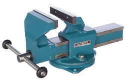 Тиски слесарные 140 мм поворотные (Глазов)  Россия 18667